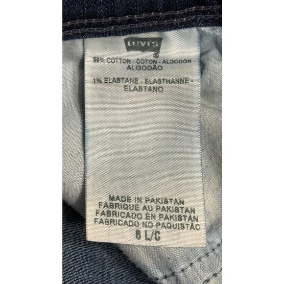 Womens Levis 515 Boot Cut 30 x 32 Jeans Medium Wash Stretch Denim Size 8‎ - Picture 7 of 11
